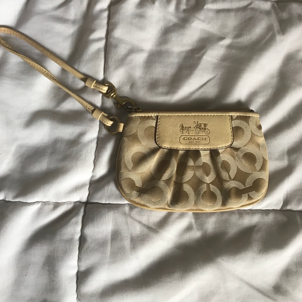 COACH wristlet